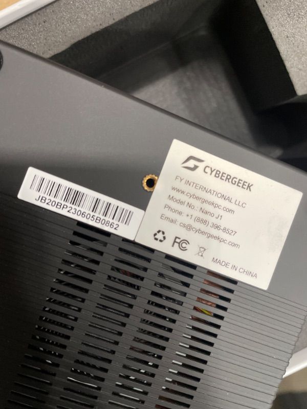 Photo 3 of Nano J1 Mini PC Win 11 Pro, Intel N5095A Quad-Core(Beat N5105) Up to 2.9Ghz, 8GB RAM 3200MHz, 512GB PCIe SSD Mini Computer, Micro PC Support 4K Dual Display, WiFi, BT, RJ45, VESA Office/Home 8GB RAM | 512GB SSD N5095A