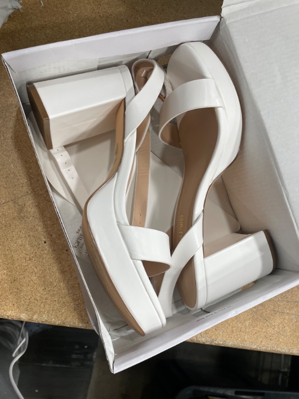 Photo 1 of Beige high heels - 9