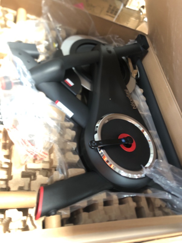 Photo 3 of Niceday Indoor Stationary Exercise Bike, Home Cycling Spin Bike with Hyper-Quiet Magnetic Driving System [iPad Mount] [Performance Saddle] [APP Available] [LCD Monitor] [385LB Weight Capacity]