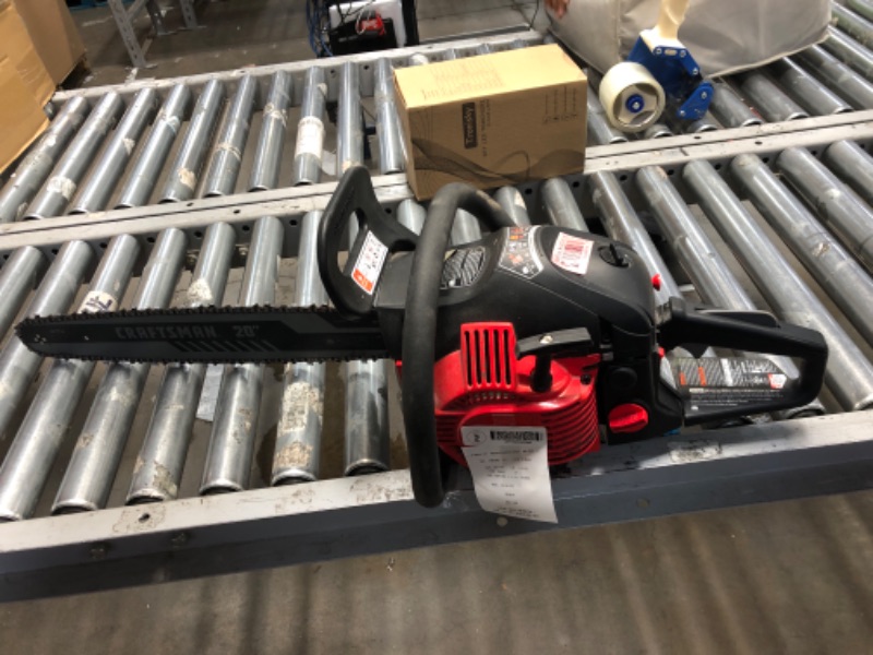 Photo 2 of **SEE NOTES** CRAFTSMAN V20* Cordless Chainsaw, 12-Inch (CMCCS620M1)