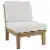 Photo 1 of **CUSHIONS ONLY*CHAIR NOT INCLUDED*
Ergode Marina Armless Outdoor Patio Teak Sofa  Cushion - Natural White
