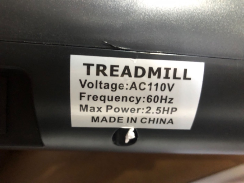 Photo 7 of ***NONREFUNDABLE - NOT FUNCTIONAL - FOR PARTS ONLY - SEE COMMENTS***
Walking Pad, Under Desk Treadmill with High Sound Quality Speaker, Exquisite Wood Treadmills for Home Small, Max 300LBS Capacity, Installation-Free with LED Light Strap Display