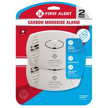 Photo 1 of First Alert Plug-In w/Battery Back-up Electrochemical Carbon Monoxide Detector