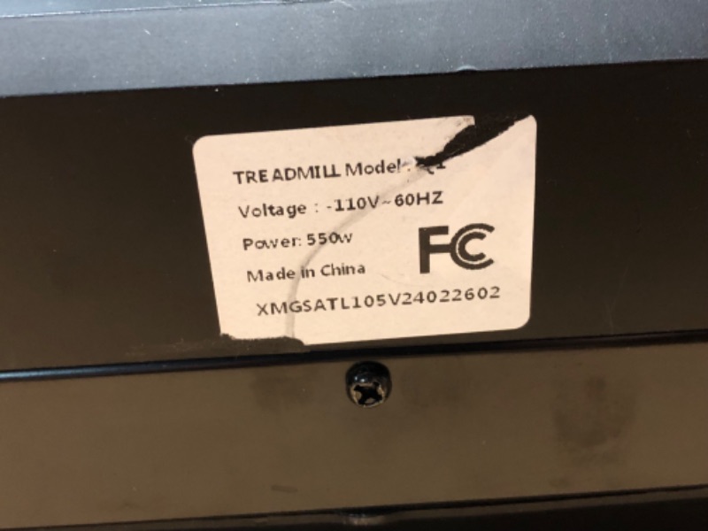 Photo 4 of ***USED - MISSING REMOTE - SEE COMMENTS***
Sperax Walking Pad,Under Desk Treadmill,Treadmills for Home,Walking Pad Treadmill Under Desk,320 Lb Capacity Black