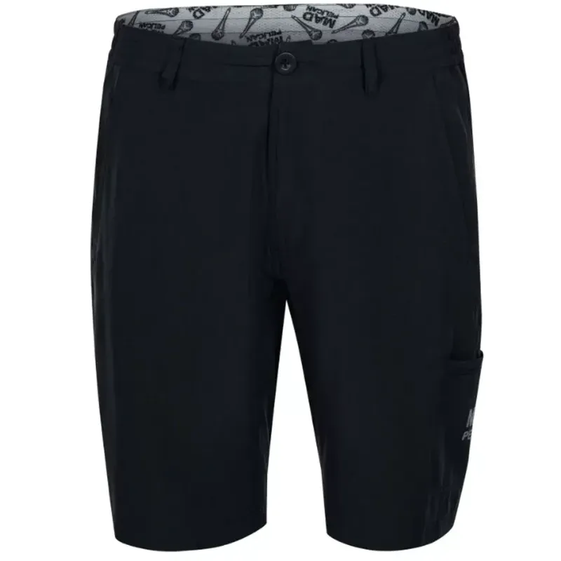 Photo 1 of Mad Pelican Welcome Aboard Donnie's Walking Shorts - Black
SIZE MEDIUM 