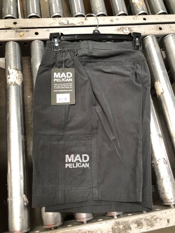 Photo 2 of Mad Pelican Welcome Aboard Donnie's Walking Shorts - Black
SIZE MEDIUM 