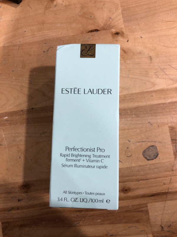 Photo 2 of **SEALED** Estee Lauder Perfectionist Pro Rapid Brightening Treatment Ferment 3 + Vitamin C - 3.4 fl oz / 100 mL 3.4 Fl Oz (Pack of 1)