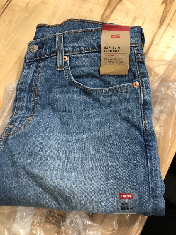 Photo 1 of Levi's Men's 527 Slim Bootcut Fit Jeans 32X34