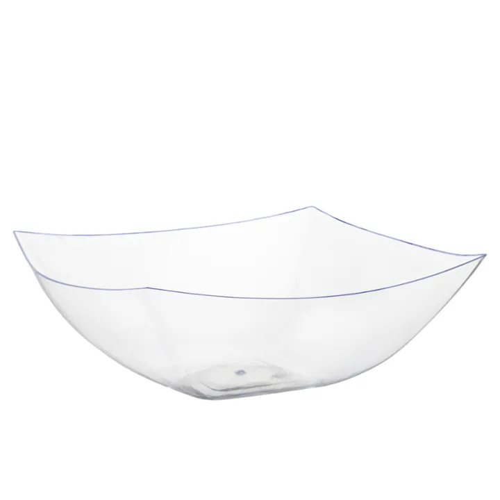 Photo 1 of 128oz Convex Bowl - Clear set of 4
