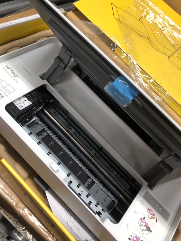 Photo 1 of HP Tango Smart Wireless Printer – Mobile Remote Print, Scan, Copy, HP Instant Ink, Works with Alexa(2RY54A),White