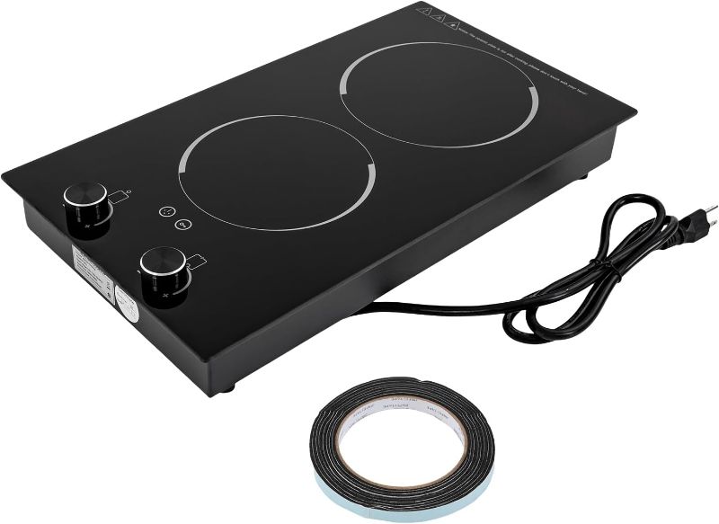 Photo 1 of  2 Burners Electric Induction Cooktop,