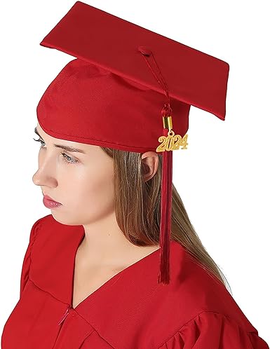 Photo 1 of ** TASSLE NOT INCLUDED**
RED  Graduation Cap 