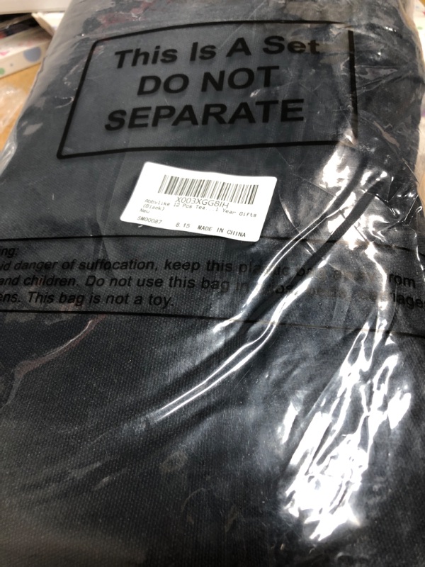 Photo 1 of 12 BLACK CANVAS BAGS