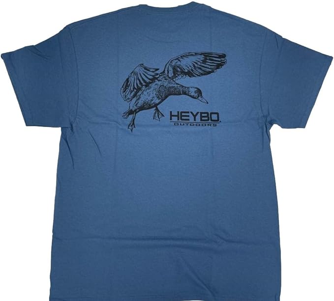 Photo 1 of Heybo Duck Hunting SS T-Shirt, Duck Hunt T-Shirt GREY 3XL