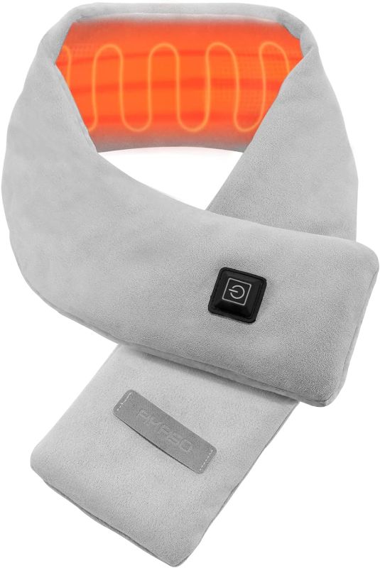 Photo 1 of **FACTORY SEALED** AKASO Heated Neck Wrap with 5000mAh Power Bank - Electric Heating Pad for Neck Pain Relief and Stiffness
