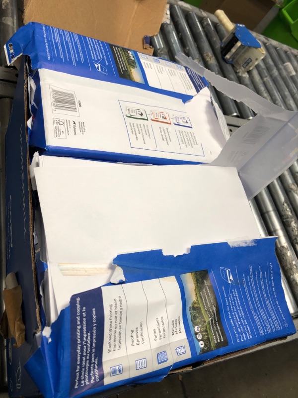 Photo 1 of Hammermill Printer Paper, 20 lb Copy Paper, 8.5 x 11 - 10 Ream (5,000 Sheets) - 92 Bright, Made in the USA 10 Ream | 5000 Sheets Letter (8.5x11)