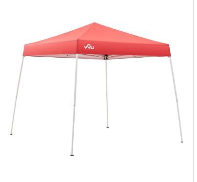 Photo 1 of (used)(minor damage) Yoli Westport 64 10' x 10' Slant Leg Instant Canopy
