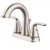 Photo 1 of 
Glacier Bay
Irena 4 in. Centerset 2-Handle Bathroom Faucet in Brushed Nickel