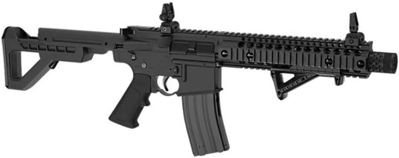 Photo 1 of Full Auto SBR CO2-Powered BB Air Rifle with Dual Action Capability
