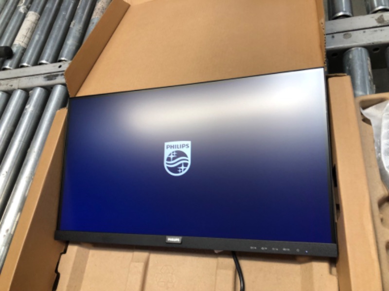 Photo 2 of PHILIPS 22 inch Class Thin Full HD (1920 x 1080) Monitor, 100Hz Refresh Rate, VESA, HDMI x1, VGA x1, LowBlue Mode, Adaptive Sync, , 221V8LB
