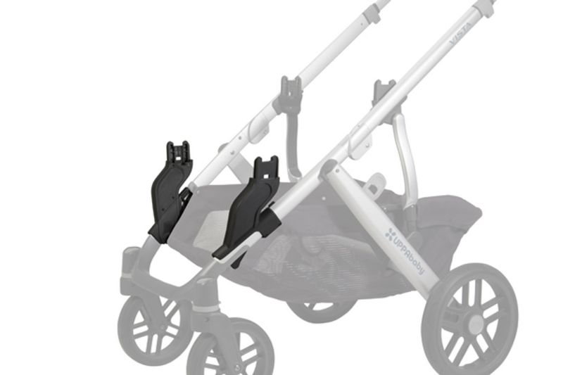 Photo 1 of UPPAbaby VISTA Lower Adapter, 2 Count (Pack of 1)
