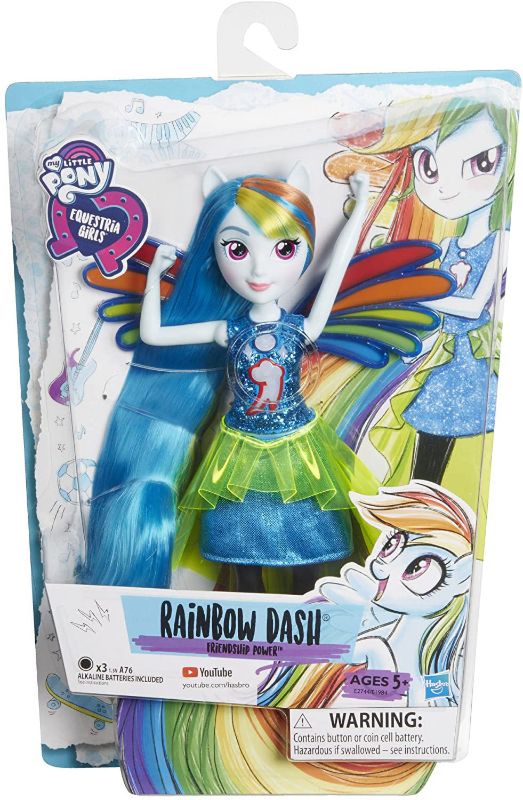 Photo 1 of my little pony equestria girls rainbow dash fashion dolls