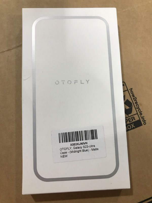 Photo 1 of OTOFLY Designed for Samsung Galaxy S23 Ultra Case, Translucent Matte Shockproof Slim Thin Phone Case for Samsung Galaxy S23 Ultra 5G 6.8 inch (Midnight Blue)
