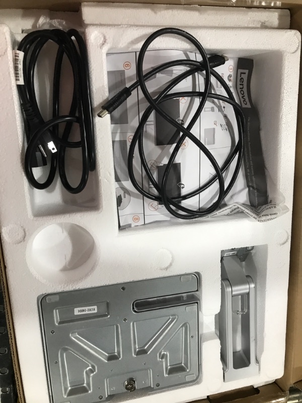 Photo 1 of Lenovo L24e-40 – Everyday Monitor - 23.8" FHD Display - 100Hz - 4ms–14ms Response Time - AMD FreeSync - Low Bluelight Certified - Tilt Stand - HDMI 1.4 - VGA - Audio Out 24" L24e-40
