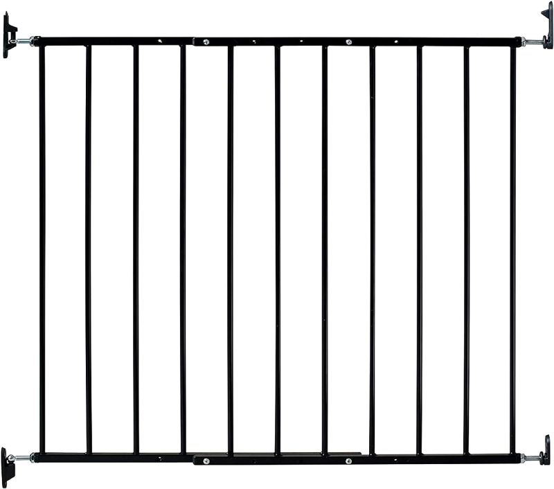 Photo 1 of KidCo G2001 Safeway - Top of Stairs Quick Release Baby Gate (Black)
