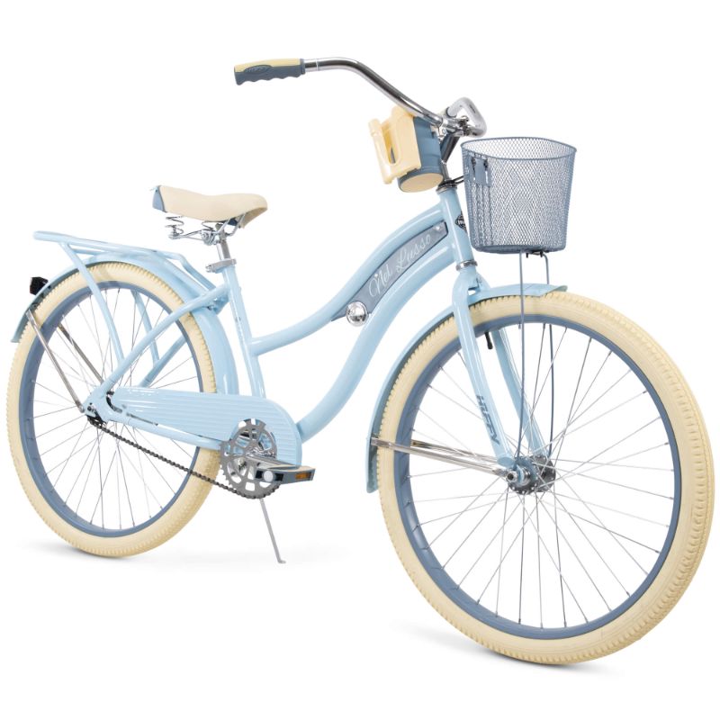 Photo 1 of Huffy Nel Lusso Classic Cruiser Bike with Perfect Fit Frame Women S Light Blue 26 Inch
