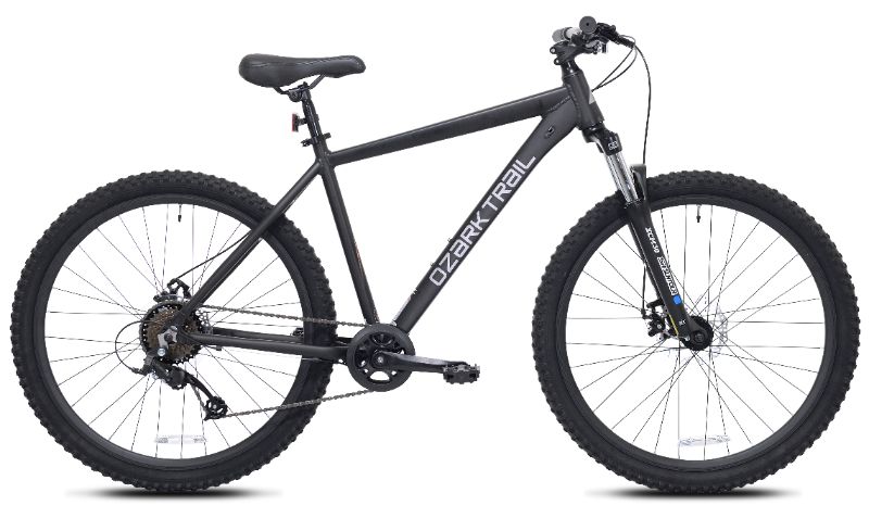 Photo 1 of Ozark Trail 27.5" Vibe Mountain Bike, Large Frame, Black, Adult, Unisex
