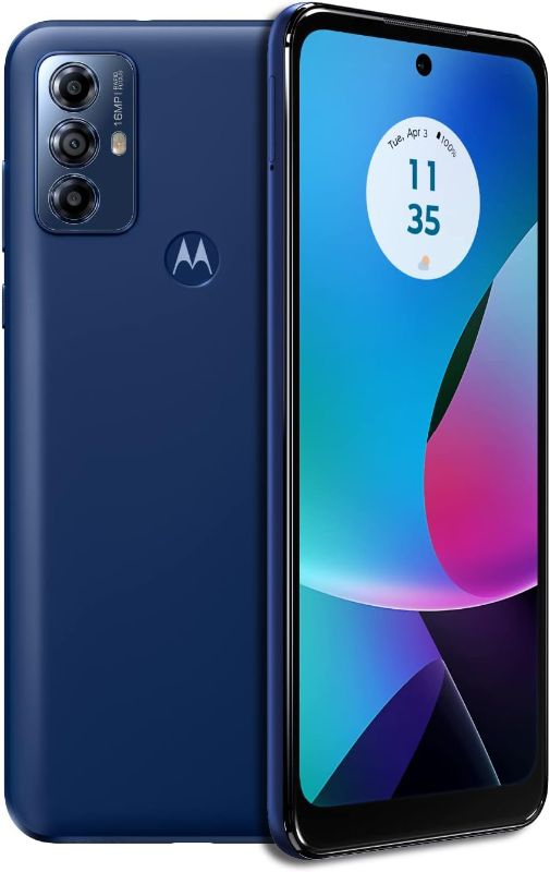 Photo 1 of Moto G Play 2023 3-Day Battery Unlocked Made for US 3/32GB 16MP Camera Navy Blue
