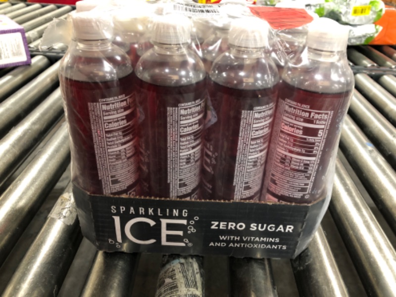 Photo 2 of Sparkling Ice Black Raspberry Sparkling Water 17 Oz. Bottle, PK12
Best By:5/16/24
