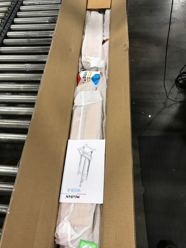 Photo 1 of MEEDEN Studio H-Frame Easel with Storage Tray, Solid Beech Wood Artist Painting Easel, Best Wooden Floor Easel, Holds Canvas Art up to 48" Natural