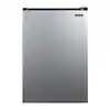 Photo 1 of 4.4 cu. ft. Mini Fridge in Stainless Steel Look without Freezer
