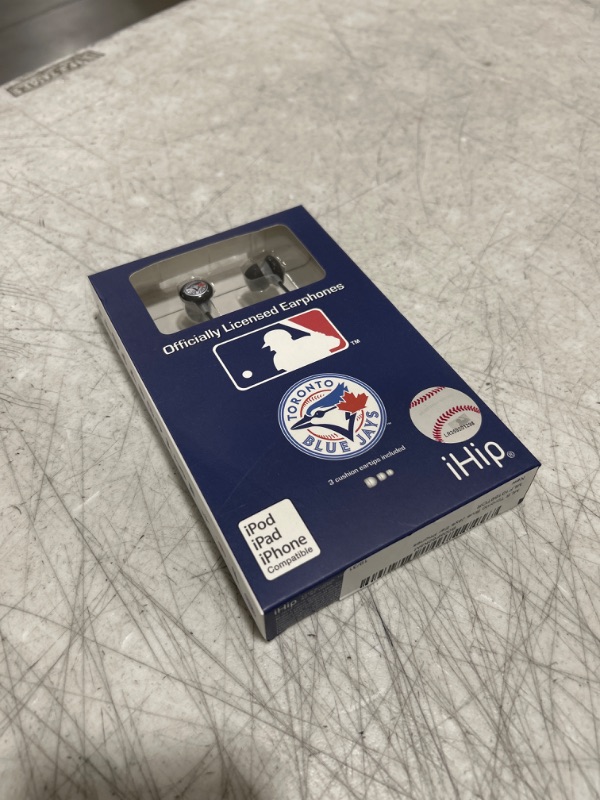Photo 2 of iHip MLB Toronto Blue Jays Ear Phones