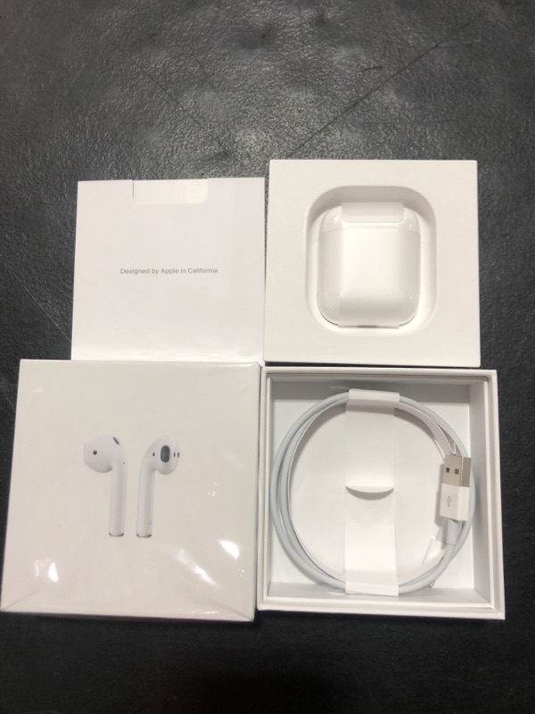 Photo 2 of Apple AirPods with Charging Case (Latest Model)