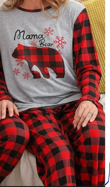 Photo 1 of Kucnuzki Christmas Pajamas Family Pajama Pants Pj Set for Women sz 3xl 