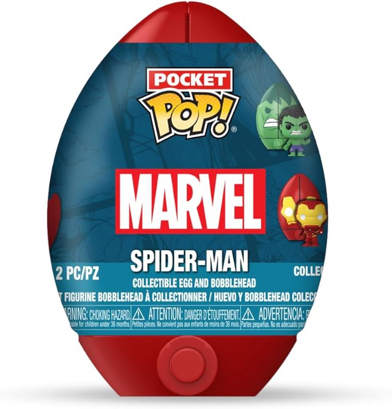 Photo 1 of Funko Egg Pocket Pop! Marvel Superhero's