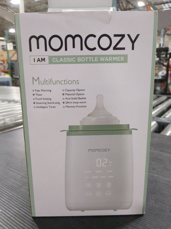 Photo 1 of Momcozy Bottle Warmer, Fast Bottle Warmers for All Bottles with Timer, Accurate Temperature Control and Automatic Shut-Off, Multifunctional Bottle Warmer for Breastmilk