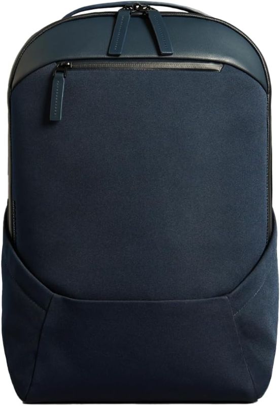 Photo 1 of Troubadour Apex Backpack 3.0 - Ultimate Work & Travel Laptop Backpack - 17" Padded Laptop Pocket - Waterproof, Lightweight, Spacious - Innovative Pockets - Made From Recycled Materials - Navy
