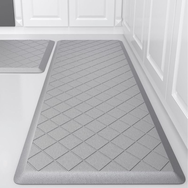 Photo 1 of Anti Fatigue Kitchen Rugs, Heavy Duty Kitchen Rugs and Mats Non-Skid, Ergonomic Comfort Foam Kitchen Floor Mat for Home, Office, Sink, Laundry - Grey
Visit the WEZVIX Store