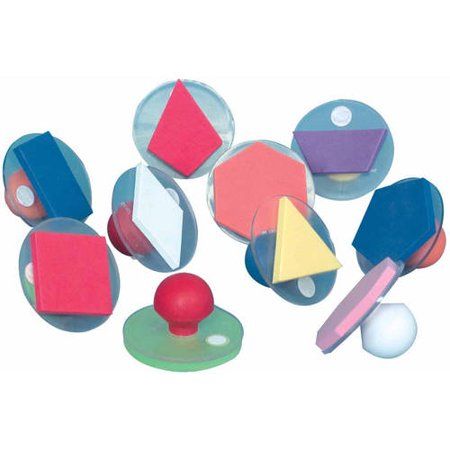 Photo 1 of Giant Stampers - Geometric Shapes - Filled in - Set of 10
