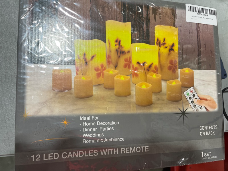 Photo 1 of 12 LED CANDLES WITH REMOTE