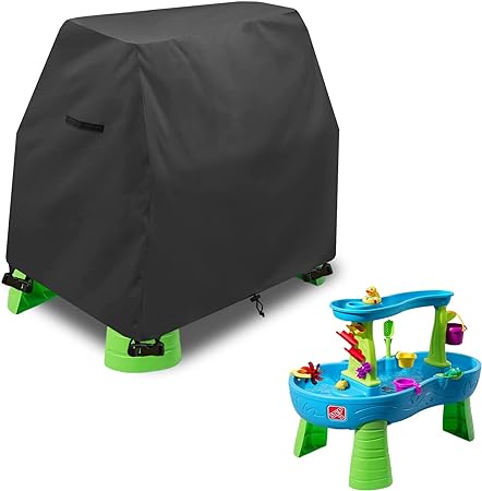 Photo 1 of Kids Water Table Cover Fit Step2 Rain Showers Splash Pond Water Table,Waterproof Dust Proof Anti-UV Outdoor Toys Cover-Cover only