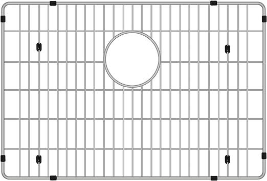 Photo 1 of EBG1914 Stainless Steel Sink Grid Protectors for Kitchen Sink, 19" x 14" Bottom Protector Grid for Kitchen, Bathroom, Yard, Office, Basement, Garage