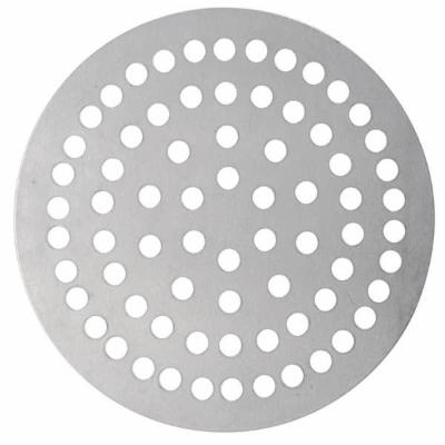 Photo 1 of American Metalcraft 18908SP Super Perforated 8 Alum. Pizza Disk

