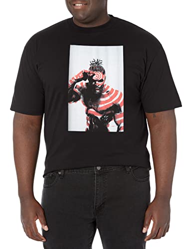 Photo 1 of XL - Marvel Big & Tall Classic Killmonger Jan19 Men's Tops Short Sleeve Tee Shirt, Black, X-Large
