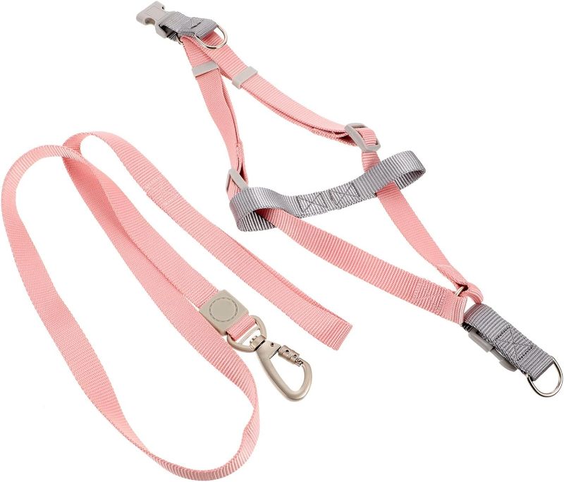Photo 1 of POPETPOP 1 Set Adjustable Dog Harness Puppy Harness and Leash Dog Leash Rabbit Leash Service Dog Vest Pet Harness Dog Vest Belt Leash for Dog Walking Small Dog Polyester Leashes
