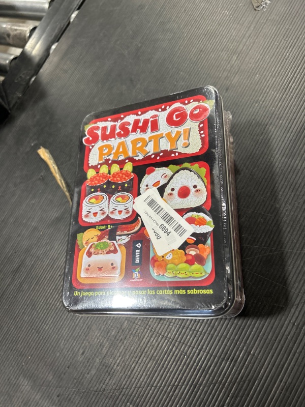 Photo 2 of Sushi Go Party! - The Deluxe Pick & Pass Card Game by Gamewright, Multicolored